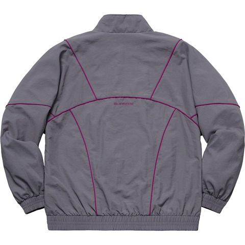 Supreme Piping Track Jacket - Grey