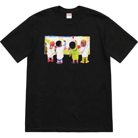 Supreme Kids Tee - Black