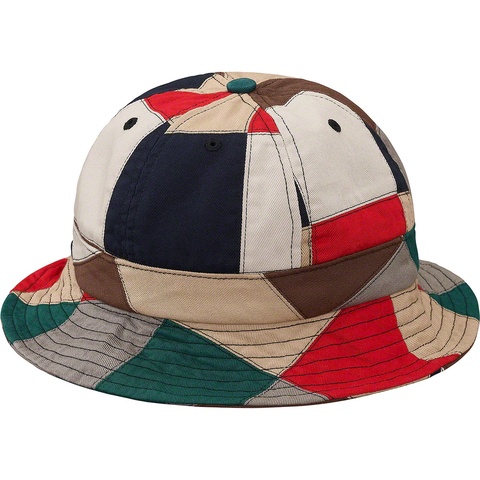 Supreme Patchwork Bell Hat - Multicolor