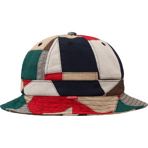 Supreme Patchwork Bell Hat - Multicolor