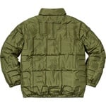 Supreme Bonded Logo Puffy Jacket (SS19) - Olive