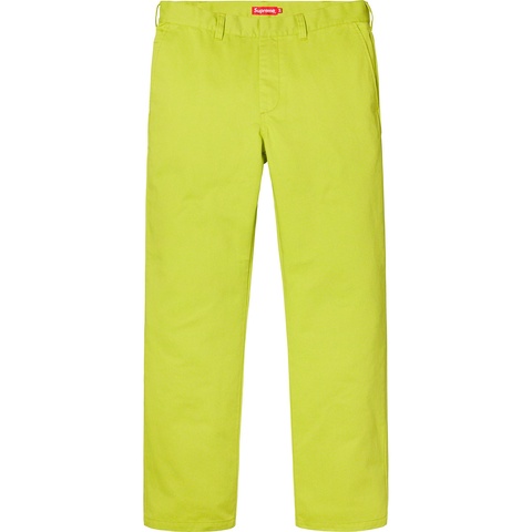Supreme Work Pant - Hi Vis Yellow