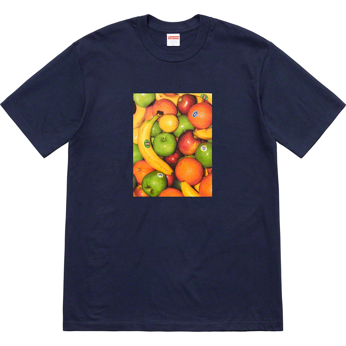 Supreme Fruit Tee (SS19) - Navy - $38