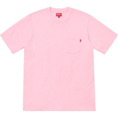 Supreme S/S Pocket Tee 1 - Pink