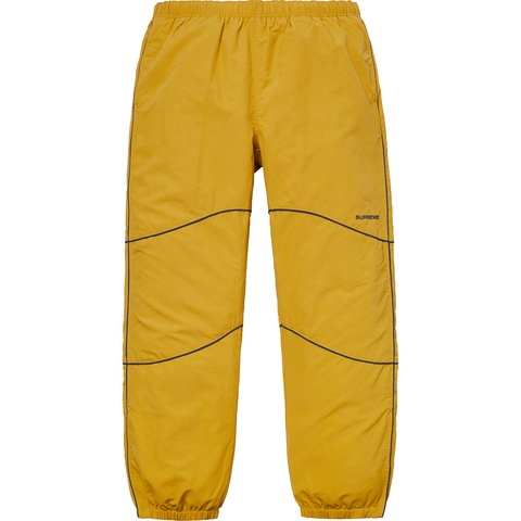 Supreme Piping Track Pant - Mustard