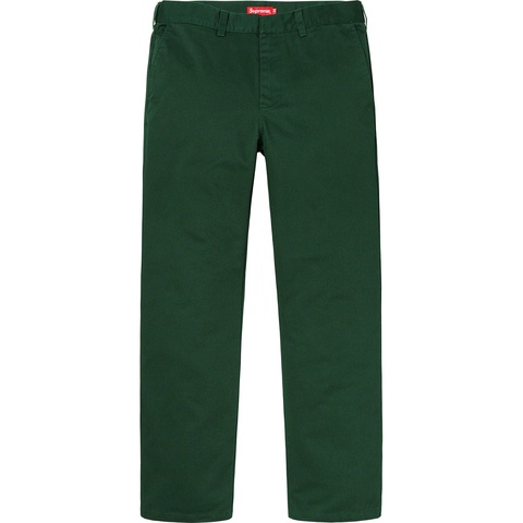 Supreme Work Pant - Dark Green