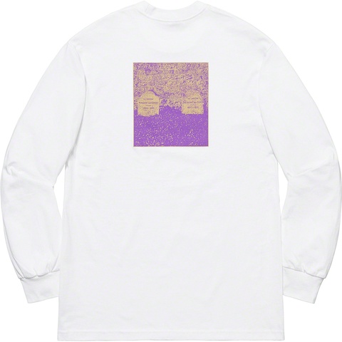 Supreme The Real Shit L/S Tee - White