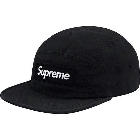 Supreme Military Camp Cap - Black
