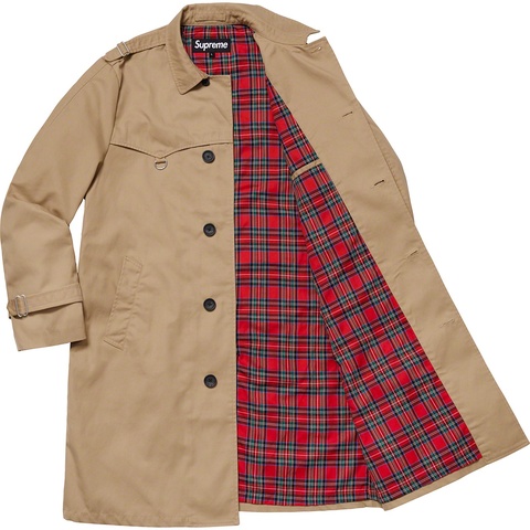 ジャケット・アウター supreme D-Ring Trench Coat Tan D-Ring Trench Coat - spring/summer 2019 - Supreme
