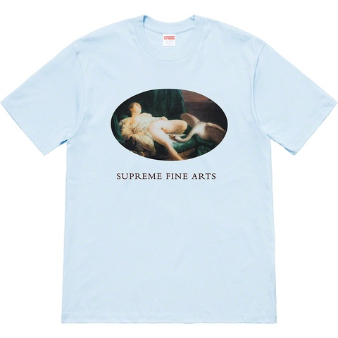 Supreme Leda And The Swan Tee - Light Blue