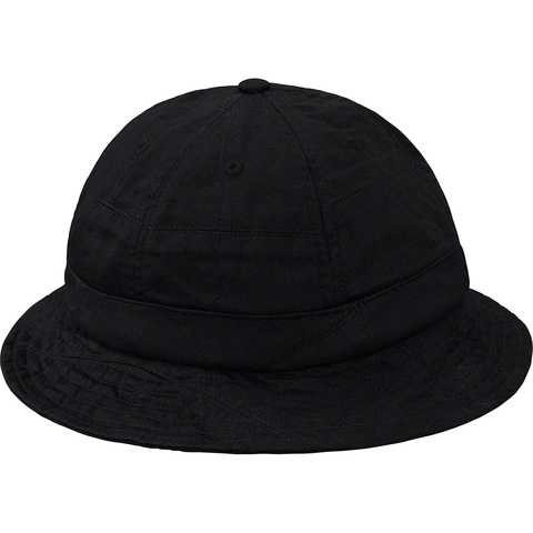 Supreme Patchwork Bell Hat - Black
