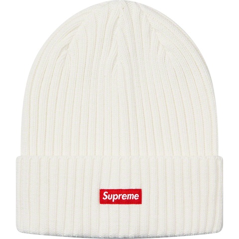 Supreme Overdyed Beanie - White