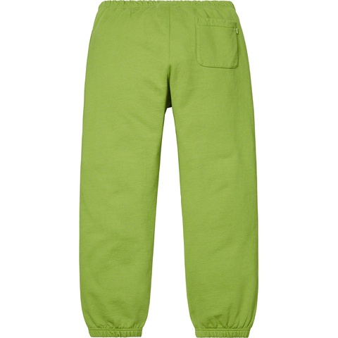 Supreme Set In Logo Sweatpant - Lime