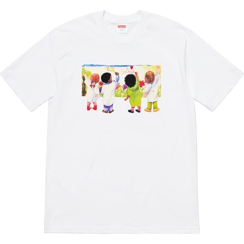 Supreme Kids Tee - White