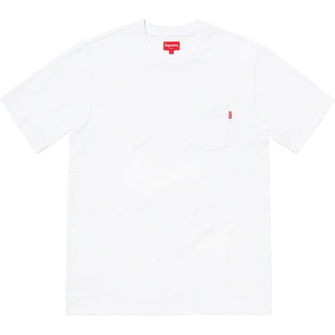 Supreme S/S Pocket Tee 1 - White