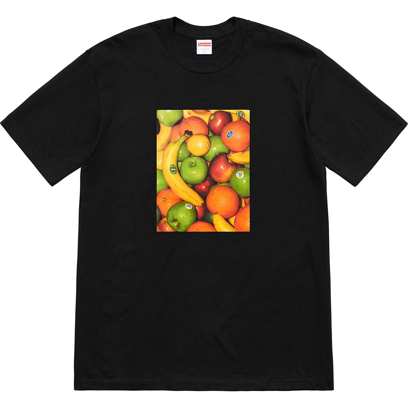 Supreme Fruit Tee (SS19) - Black - $38