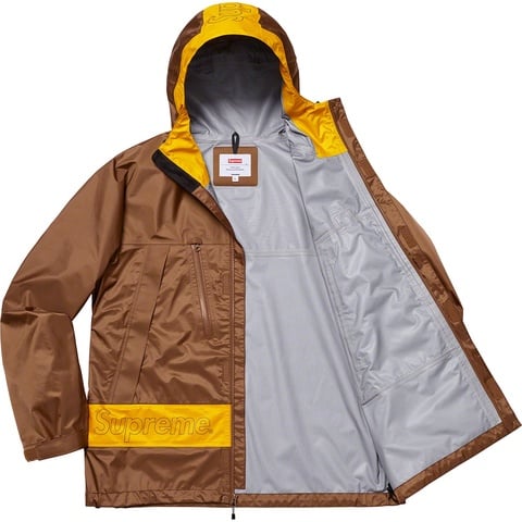 Supreme Taped Seam Jacket - Brown