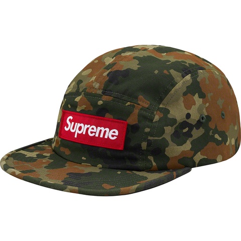 Supreme Military Camp Cap - Olive German Camo