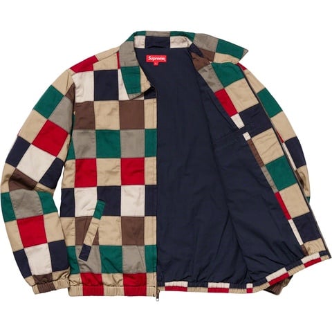 Patchwork Harrington Jacket - spring/summer 2019 - Supreme