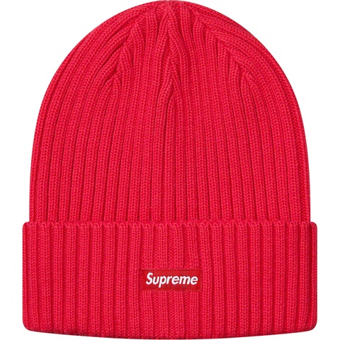 Supreme Overdyed Beanie - Red