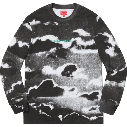 Supreme Clouds L/S Top - White