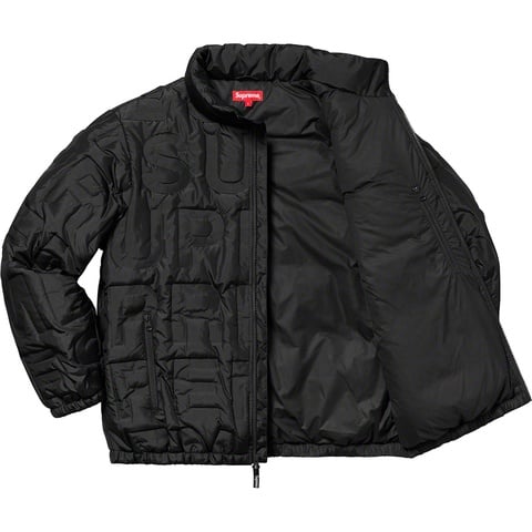 Bonded Logo Puffy Jacket - spring/summer 2019 - Supreme