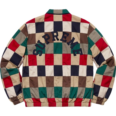 Supreme Patchwork Harrington Jacket - Multicolor