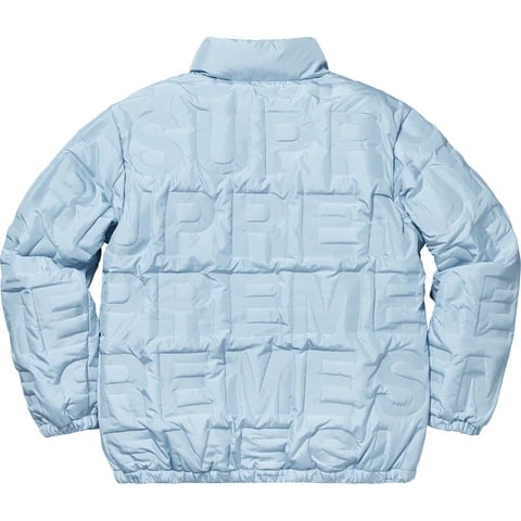 Bonded Logo Puffy Jacket - spring/summer 2019 - Supreme