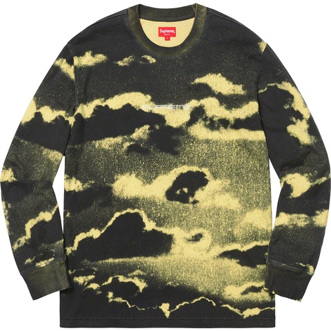 Supreme Clouds L/S Top - Pale Yellow