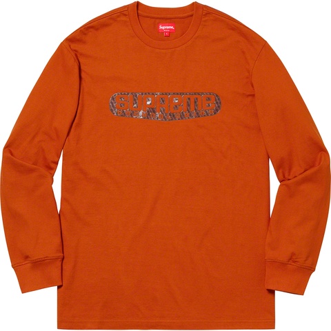 Supreme Tech L/S Tee - Rust 