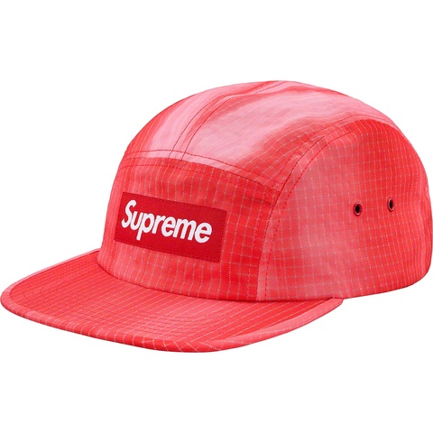 Supreme Tie Dye Ripstop Camp Cap - Red