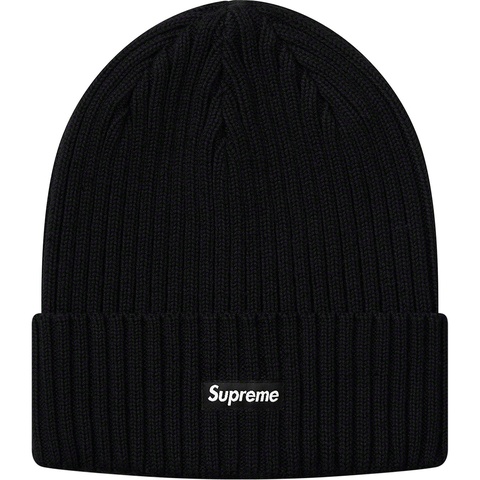 Supreme Overdyed Beanie - Black