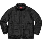Supreme Bonded Logo Puffy Jacket (SS19) - Black