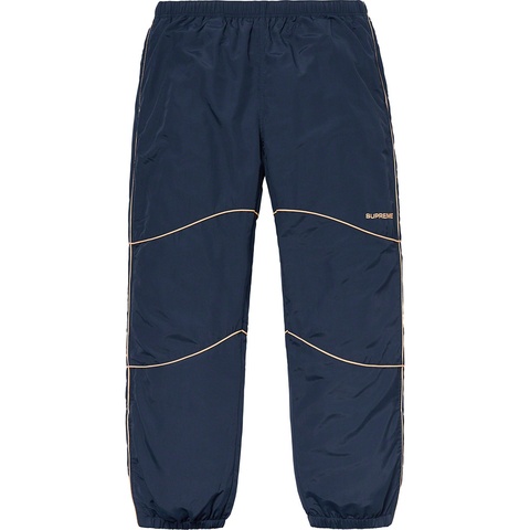 Supreme Piping Track Pant - Navy