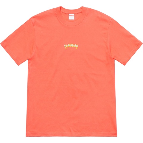 Supreme Fronts Tee - Neon Orange