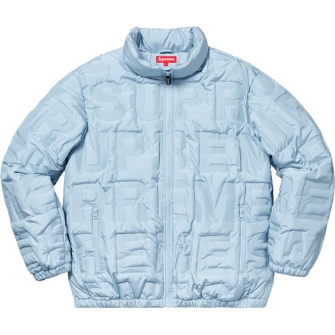 Bonded Logo Puffy Jacket - spring/summer 2019 - Supreme