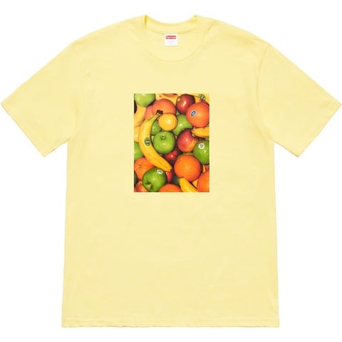 Supreme Fruit Tee - Pale Yellow