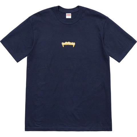 Supreme Fronts Tee - Navy