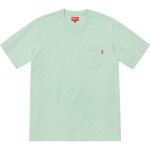 Supreme S/S Pocket Tee 1 - Pale Green