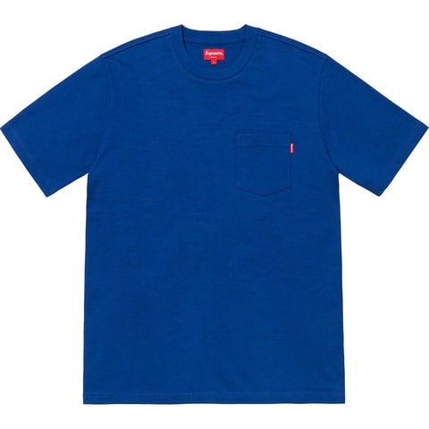 Supreme S/S Pocket Tee 1 - Royal