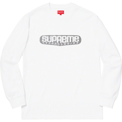 Supreme Tech L/S Tee - White