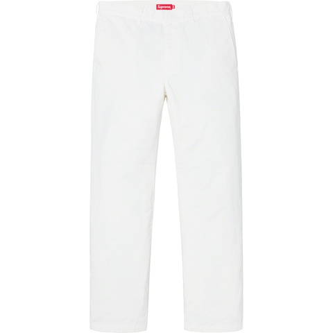 Supreme Work Pant - White