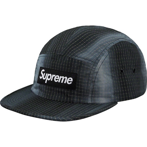Supreme Tie Dye Ripstop Camp Cap - Black