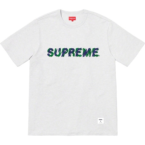 Supreme Shatter Tee - Ash Grey