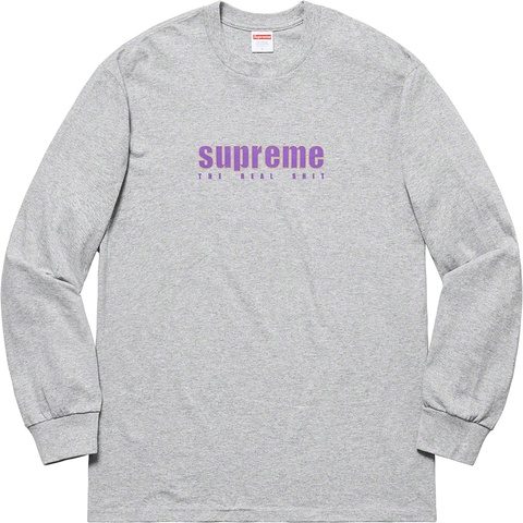 The Real Shit L/S Tee - spring/summer 2019 - Supreme