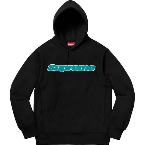 Chenille Hooded Sweatshirt - spring/summer 2019 - Supreme