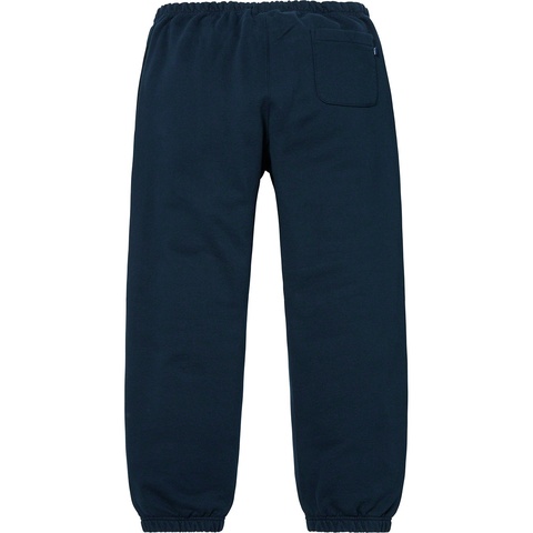 Supreme Set In Logo Sweatpant - Navy