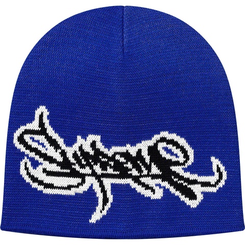 Supreme Tag Logo Beanie - Royal