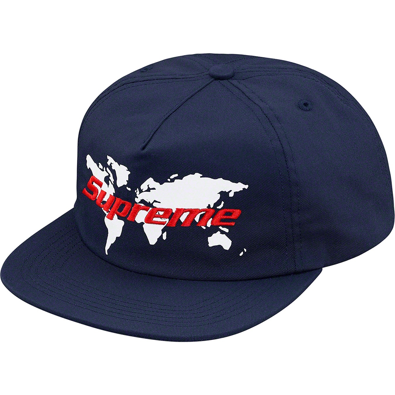 Supreme World 5-Panel (SS19) - Navy - $44