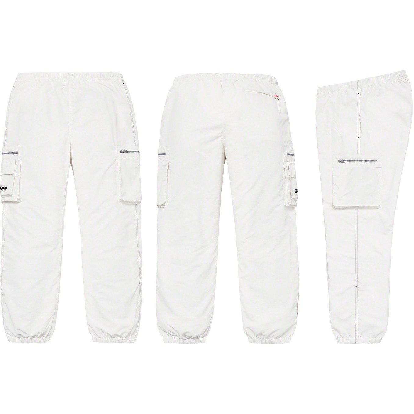 Supreme Nylon Cargo Pant (SS19) - NylonCargoPantWhite1 - $138